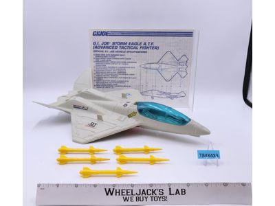 Storm Eagle 100% Complete GI Joe 1992 Hasbro Vintage Action Figure Vehicle