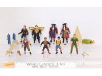 Lot of 8 Lost Boy Action Figures + Accessories Hook 1990s Mattel Vintage