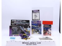 Shrapnel 100% Complete W/Box & INSERT 1985 Vintage Hasbro G1 Transformers Figure