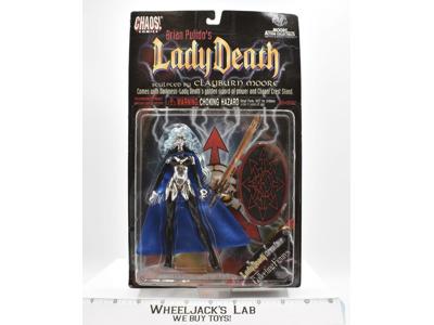 Lady Death Chaos Comics CHROME EDITION Moore Action Collectibles NEW MOSC Figure