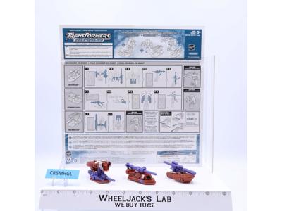 Sea Team Mini-Cons 100% Complete Transformers Armada 2002 Hasbro