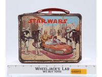 Metal Lunch Box Star Wars 1977 Thermos Vintage