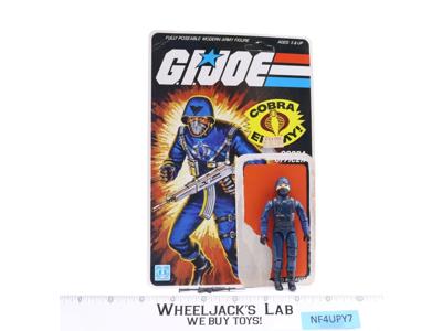 Cobra Officer 100% Complete W/ Cardback G.I. Joe 1982 Hasbro Vintage Figure