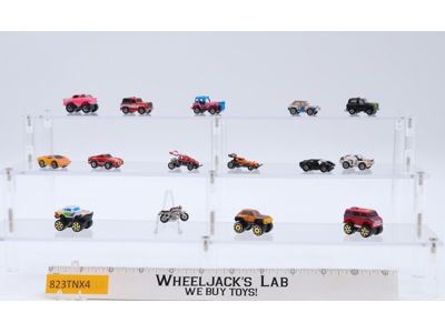 Lot of 15 Vehicles/Bikes/Monster Trucks 1988-89 Vintage Galoob Micro Machines