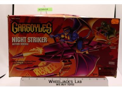 Night Striker 100% Complete Gargoyles 1995 Kenner Motorcycle Action Figure