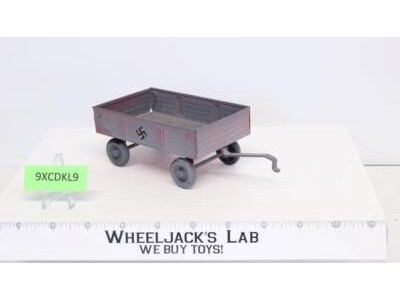 ERTL Wagon Cart Dyersville IA Metal 6.5" Long 1962 Vintage Tractor Diecast