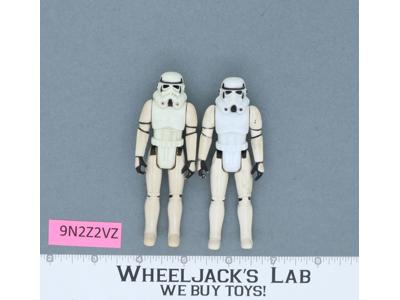 Lot of 2 Star Wars Imperial Stormtroopers 1980s Kenner Vintage Action Figures