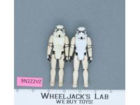 Lot of 2 Star Wars Imperial Stormtroopers 1980s Kenner Vintage Action Figures