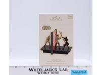 A Deadly Duel Star Wars 2009 Hallmark Magic Keepsake Christmas Ornament MIB
