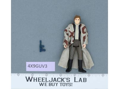Han Solo Trench Coat 100% Complete Star Wars ROTJ 1983 Vintage Kenner NO REPRO
