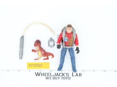 Dennis Nedry 100% Complete Series 2 Jurassic Park 1993 Kenner Vintage Figure
