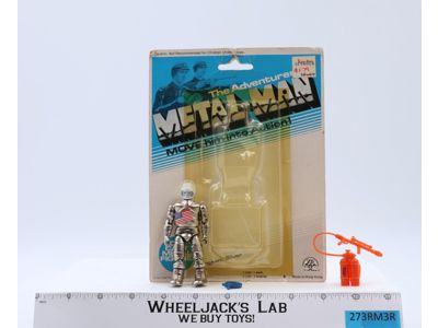Sergeant Silver The Adventures of Metal-Man 1977 Zee Toys Action Figure NEW MOC