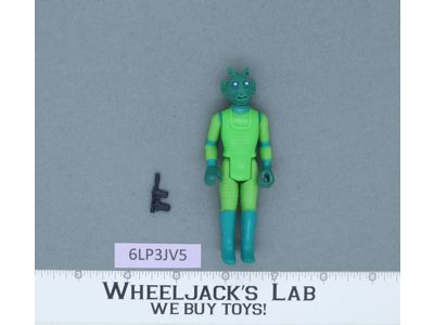 Greedo 100% Complete Star Wars 1978 Vintage Kenner Action Figure NO REPRO