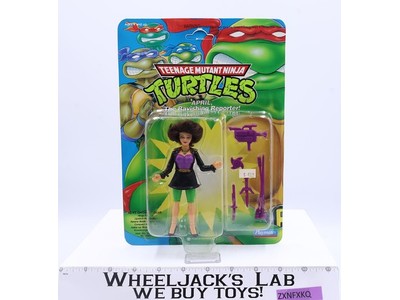 April Ravishing Reporter Teenage Mutant Ninja Turtles TMNT 1992 UNPUNCHED MOSC