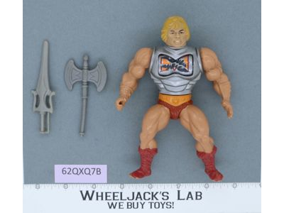 Battle Armor He-Man 100% Complete Masters of the Universe MOTU 1984 Mattel
