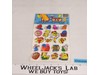 1976 Ms. Pac-Man Vintage Puffy Stickers W/ Googly Eyes NEW SEALED