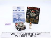 M-6 Railgunner W/ Rick Ruffing 100% Complete Starcom 1986 Coleco Vehicle