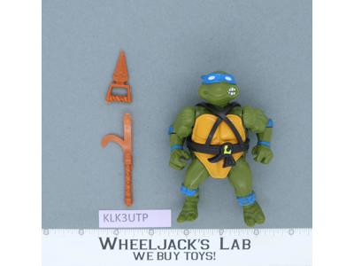 Leonardo HARD HEAD Teenage Mutant Ninja Turtles 1988 Playmates Vintage Figure