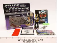 Kickback W NICE BOX & FIGURE 100% Complete 1985 Vintage Hasbro G1 Transformers