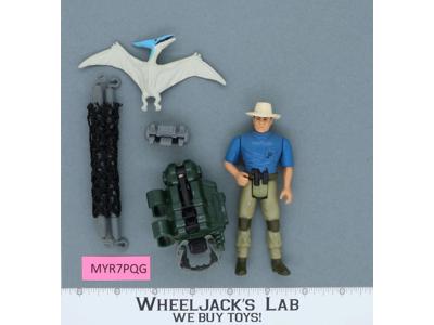 Dr. Alan Grant 100% Complete Jurassic Park 1993 Kenner Vintage Action Figure