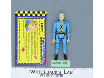 Larry 100% Complete The Incredible Crash Dummies 1992 Tyco Vintage Action Figure