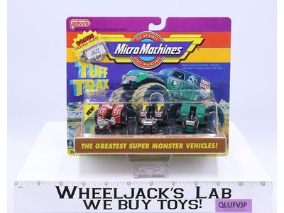 7414 Tuff Trax Collection #4 Super Monster Vehicles Micro Machines Galoob NEW