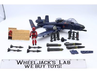 Cobra Rattler W/ Wild Weasel Complete GI Joe 1984 Hasbro Action Figure Vehicle