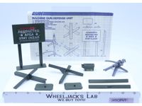 Machine Gun Defense Unit 100% Complete GI Joe 1984 Hasbro Action Figure Playset