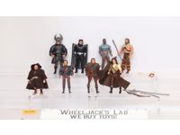 Lot of 8 Figures + Accessories Robin Hood Prince of Thieves 1990s Kenner Vintage