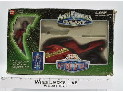 Red Astro Cycle Power Rangers Lost Galaxy 1998 Bandai Action Figure W/Box