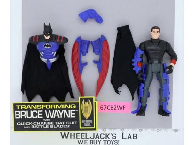 Transforming Bruce Wayne Batman Forever DC Comics 1995 Kenner Action Figure