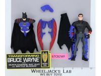 Transforming Bruce Wayne Batman Forever DC Comics 1995 Kenner Action Figure