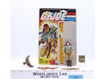 Spirit V1 100% Complete W/Cardback G.I. Joe 1983 Hasbro Vintage Action Figure