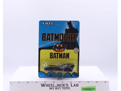 Batman Batmobile MOSC NEW Diecast Metal ERTL 1989 Batmobile Vehicle Vintage