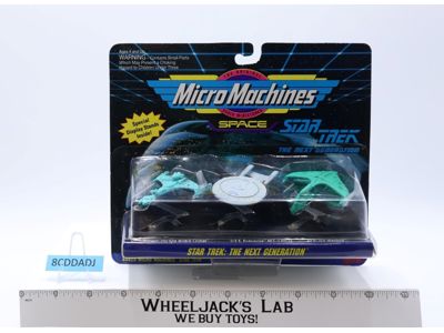 Star Trek: Next Generation Collection 3 Micro Machines 1993 Galoob NEW SEALED