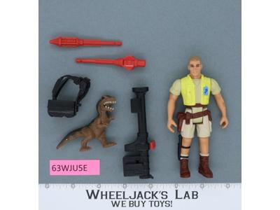 Robert Muldoon Complete Jurassic Park Series I 1993 Kenner Vintage Action Figure