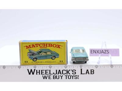 Ford Zodiac MK IV 53 Lesney Matchbox Series 1960's Made In England