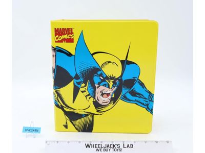 Wolverine X-Men 3-Ring Binder 1994 Marvel Comics Vintage Very Nice