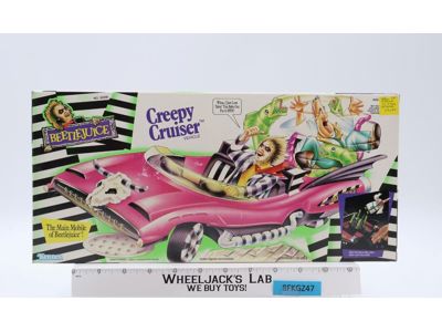 Creepy Cruiser Beetlejuice 1990 Kenner Action Figure Vehicle NEW MISB SEALED