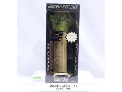 Limited Edition Yoda Giant PEZ Candy Roll Dispenser Star Wars 2006 NEW SEALED