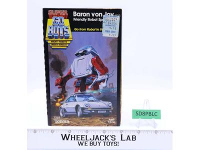 Baron Von Joy 100% Complete W/Box 1983 Super Gobots Go-Bots Bandai Tonka