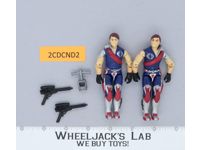 Tomax & Xamot V1 100% Complete G.I. Joe 1985 Hasbro Vintage Action Figure