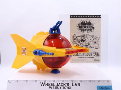 Delta Probe One Super Powers 1985 Kenner Vintage Action Figure Vehicle