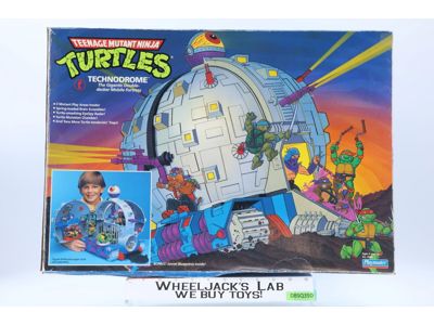 Technodrome Complete Teenage Mutant Ninja Turtle TMNT 1990 Playmates Vehicle