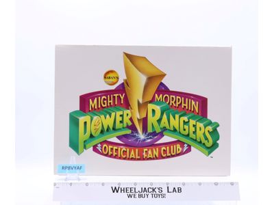 Official Fan Club Box W/ Some Content Mighty Morphin Power Rangers 1994 Bandai