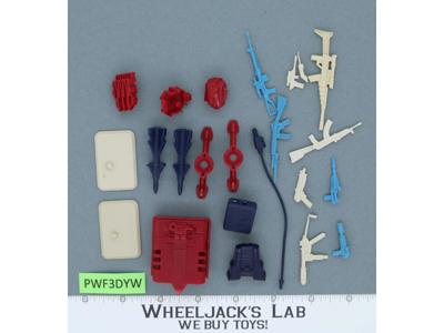 Battle Gear Accessory Set 4 Lot 2 Complete 1986 Weapons GI Joe Vintage Figure