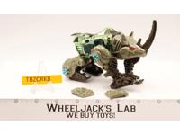 Rhinox 100% Complete Deluxe Transmetal Transformers Beast Wars 1998 Hasbro