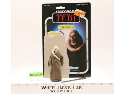 Bib Fortuna 100% Complete Taiwan 65 Back-A Star Wars ROTJ 1983 Kenner NO REPRO