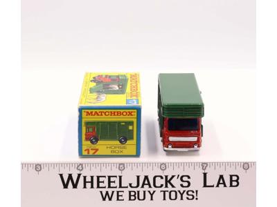 Horse Box 17 Lesney Matchbox Series 1960's Made In England