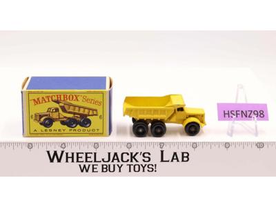 Euclid Quarry Truck 6 Lesney Matchbox Series 1960's Made In England